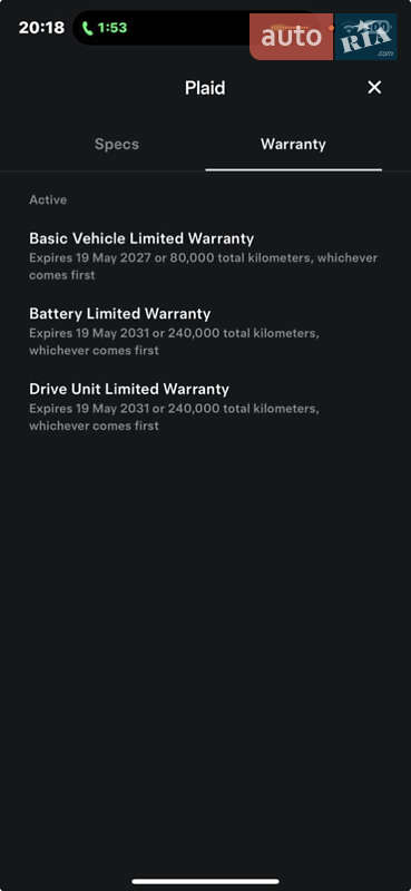 Ліфтбек Tesla Model S 2023 в Одесі