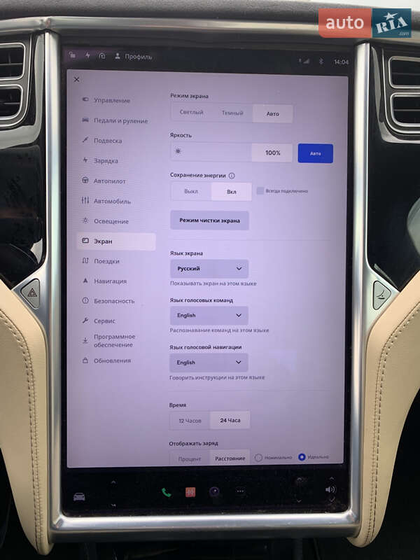 Лифтбек Tesla Model S 2015 в Львове