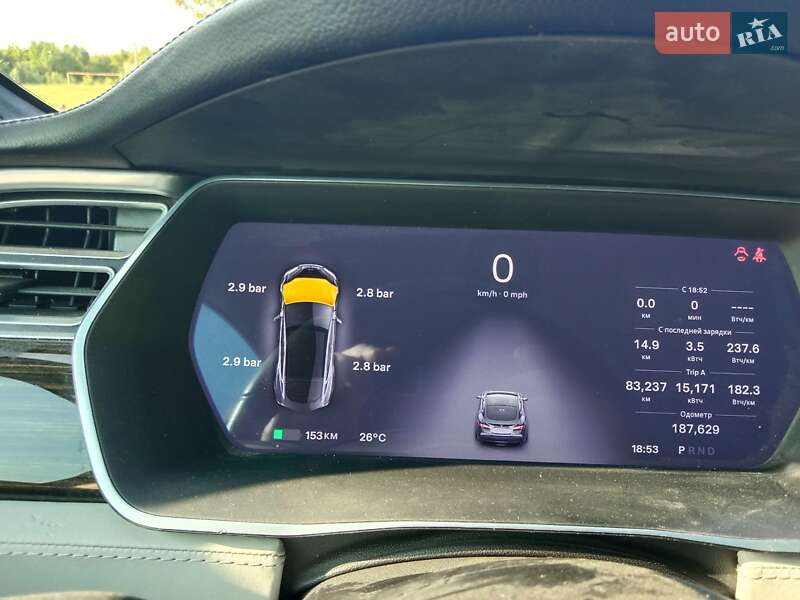 Лифтбек Tesla Model S 2015 в Ивано-Франковске