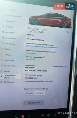 Лифтбек Tesla Model S 2017 в 