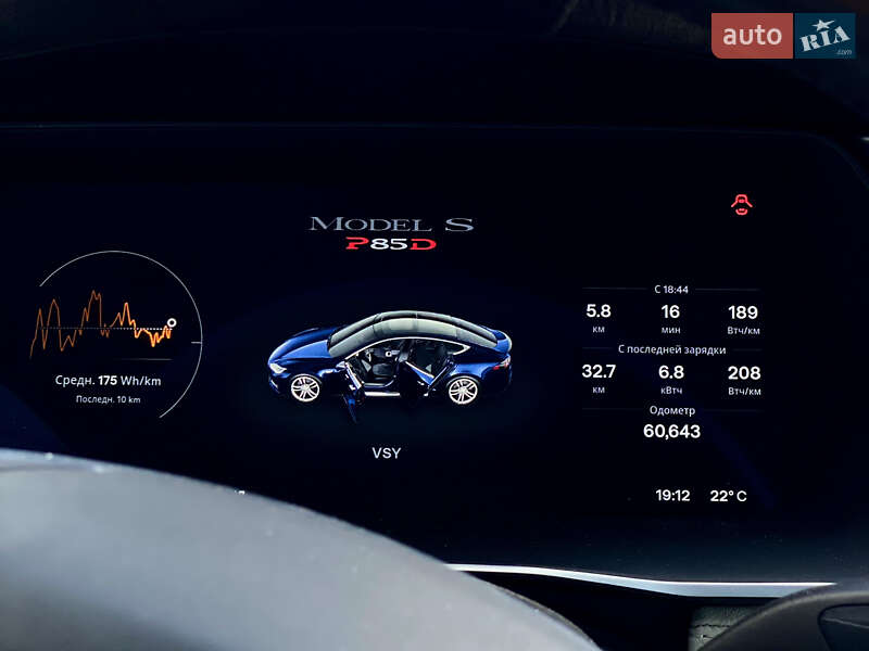 Лифтбек Tesla Model S 2015 в Киеве