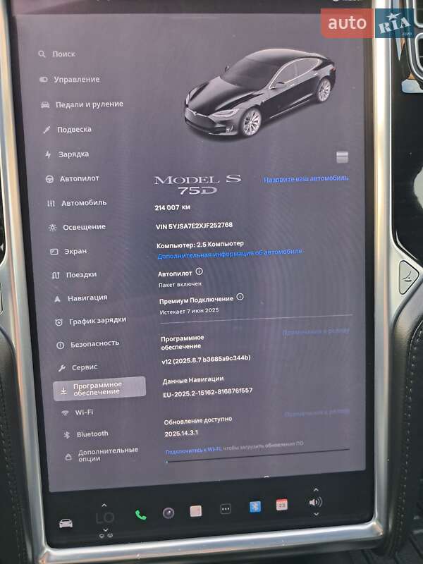 Лифтбек Tesla Model S 2018 в Радехове