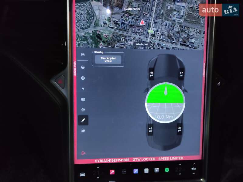 Лифтбек Tesla Model S 2014 в Львове