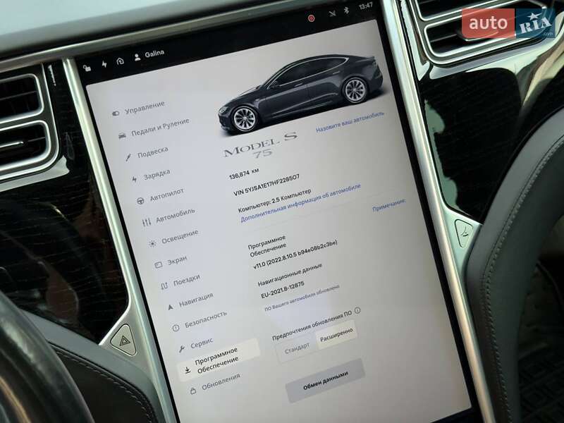 Лифтбек Tesla Model S 2017 в Кривом Роге