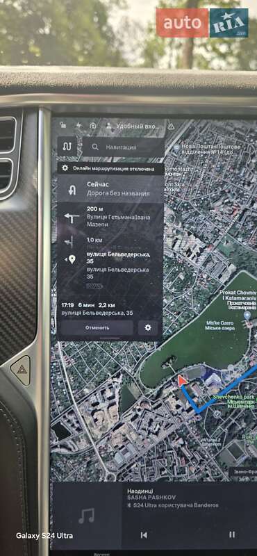 Ліфтбек Tesla Model S 2017 в Івано-Франківську