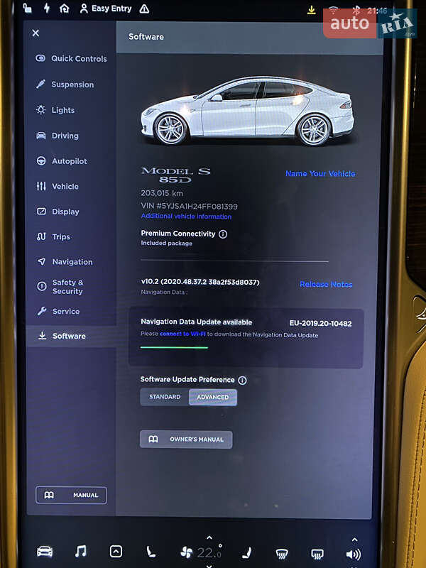 Ліфтбек Tesla Model S 2015 в Києві