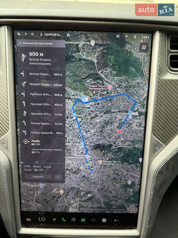 Лифтбек Tesla Model S 2018 в Львове