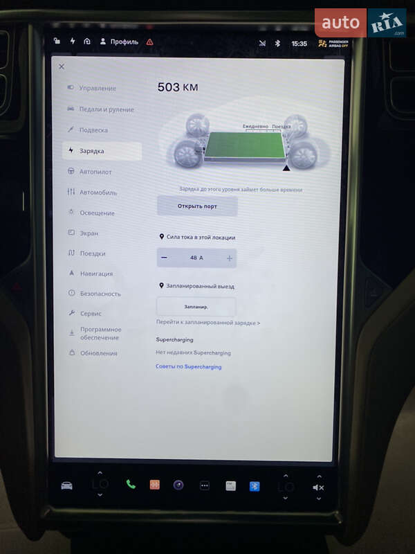Лифтбек Tesla Model S 2016 в Луцке