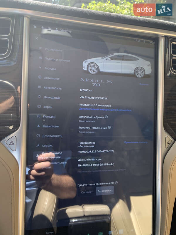 Лифтбек Tesla Model S 2015 в Одессе