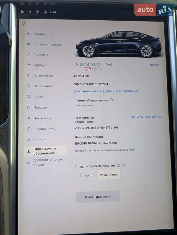 Лифтбек Tesla Model S 2013 в Харькове