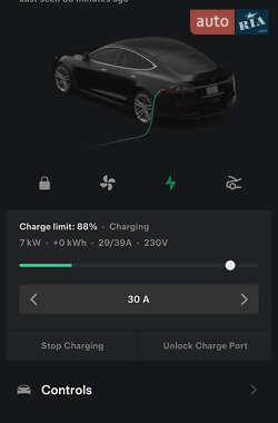 Лифтбек Tesla Model S 2012 в 