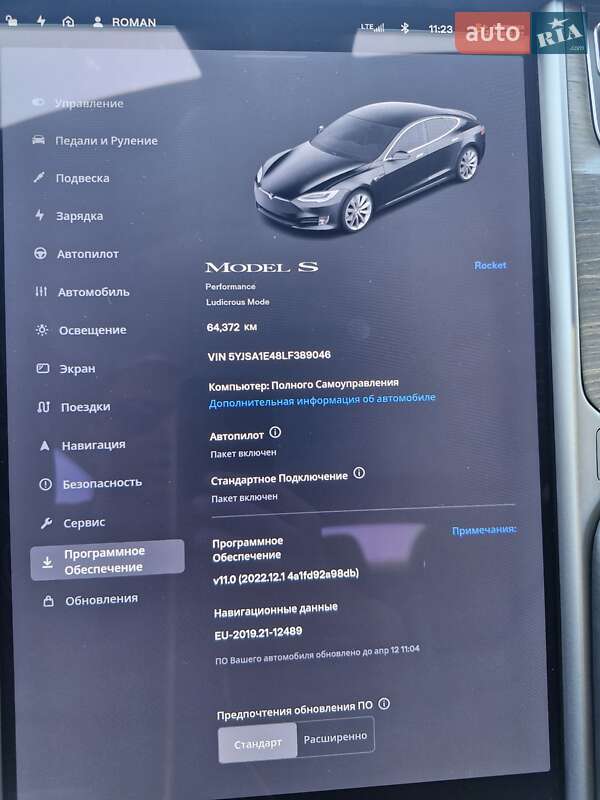 Ліфтбек Tesla Model S 2020 в Димері