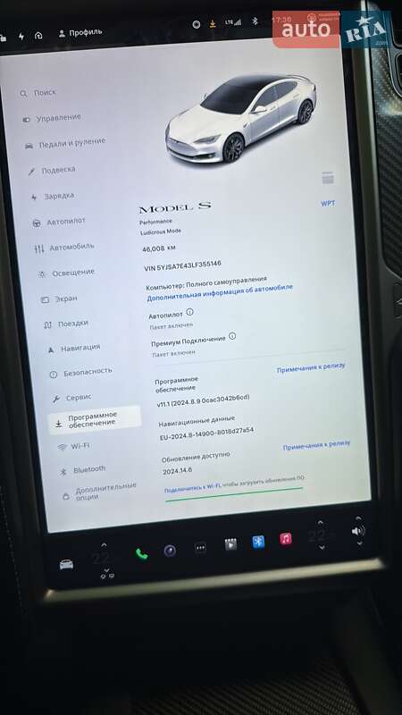 Ліфтбек Tesla Model S 2020 в Дніпрі