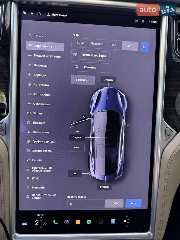 Ліфтбек Tesla Model S 2014 в Одесі фото 8 Ліфтбек Tesla Model S 2014 в Одесі