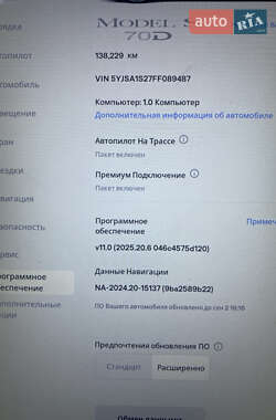 Ліфтбек Tesla Model S 2015 в 