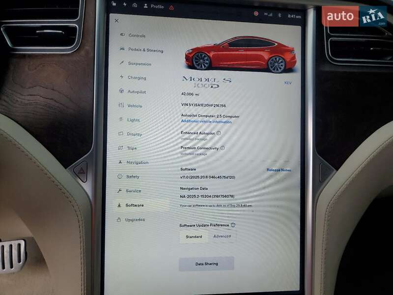 Лифтбек Tesla Model S 2017 в Киеве
