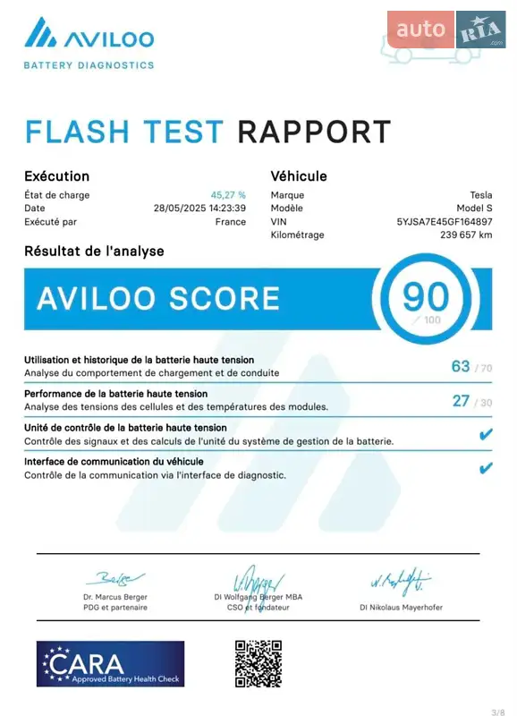 Ліфтбек Tesla Model S 2017 в Івано-Франківську документ 2 фото Ліфтбек Tesla Model S 2017 в Івано-Франківську документ