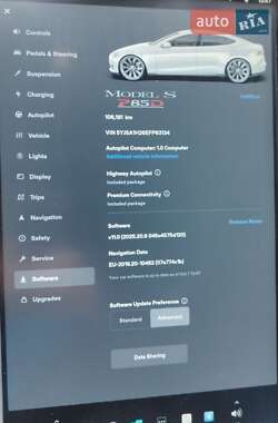 Лифтбек Tesla Model S 2014 в Львове