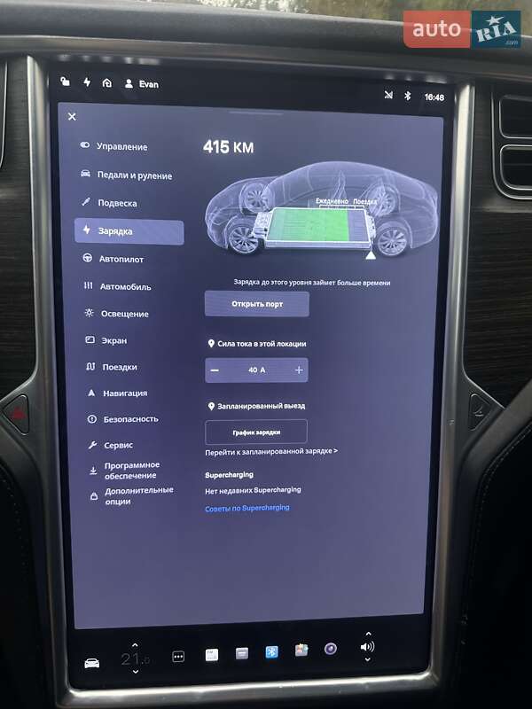Ліфтбек Tesla Model S 2016 в Києві