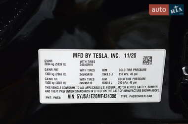 Лифтбек Tesla Model S 2020 в 