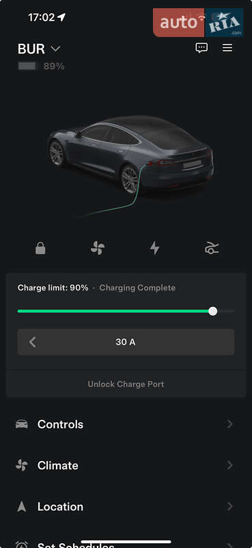 Лифтбек Tesla Model S 2013 в Киеве