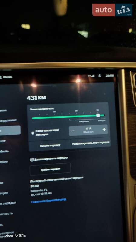 Ліфтбек Tesla Model S 2016 в Києві