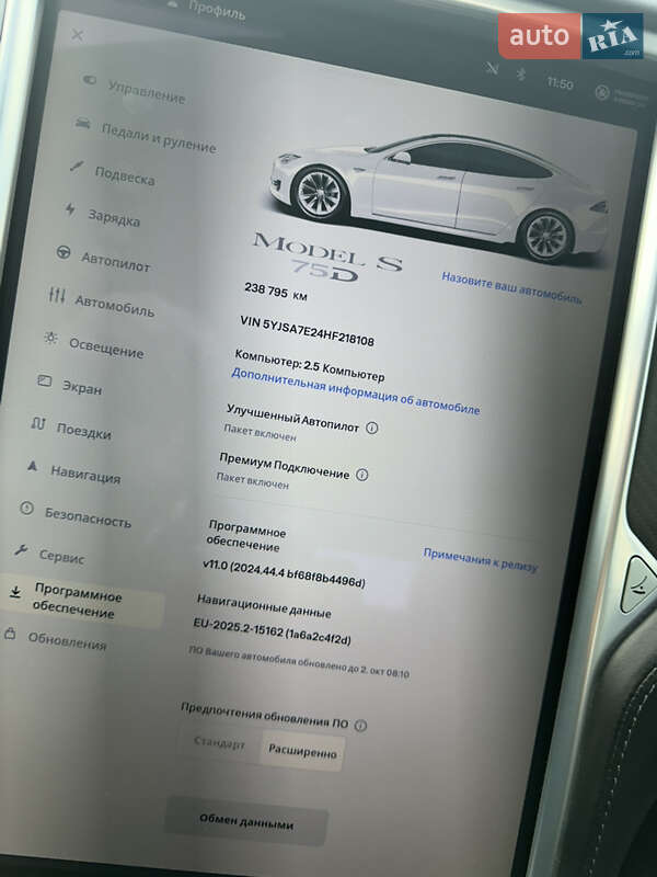 Ліфтбек Tesla Model S 2018 в Львові