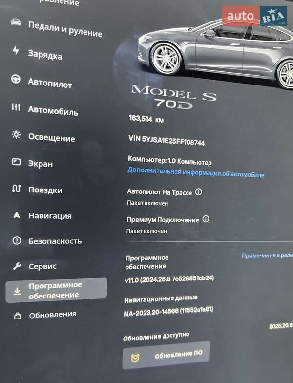 Лифтбек Tesla Model S 2015 в Харькове