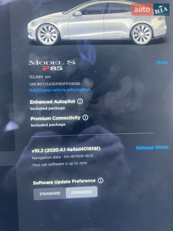 Ліфтбек Tesla Model S 2013 в Одесі