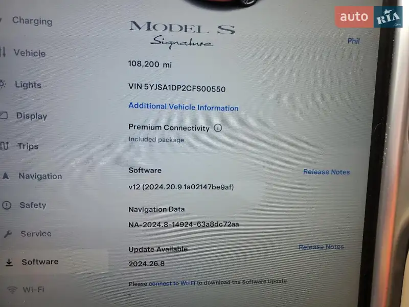 Лифтбек Tesla Model S 2012 в Львове документ 2 фото Лифтбек Tesla Model S 2012 в Львове документ