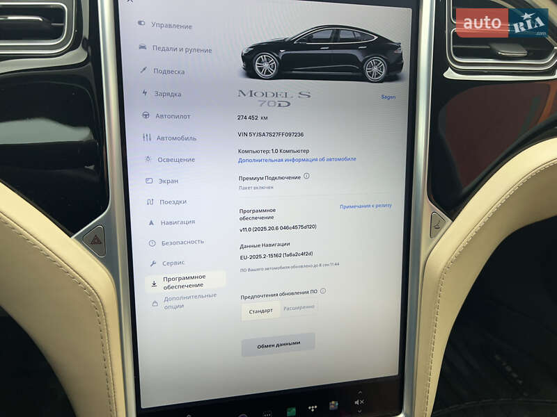 Ліфтбек Tesla Model S 2015 в Києві
