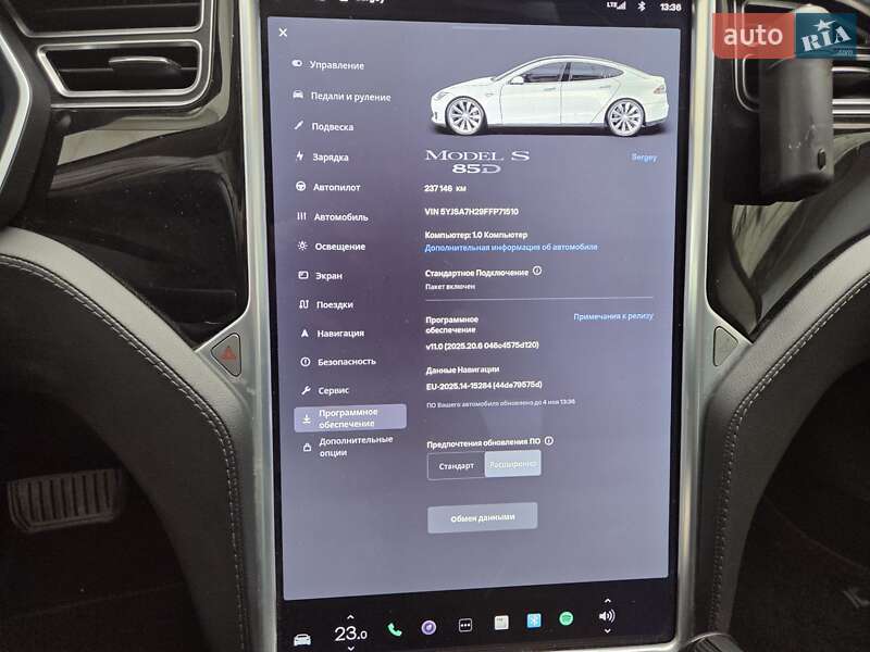 Лифтбек Tesla Model S 2015 в Одессе фото 17 Лифтбек Tesla Model S 2015 в Одессе