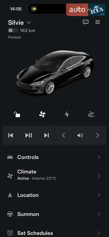 Ліфтбек Tesla Model S 2016 в Коломиї