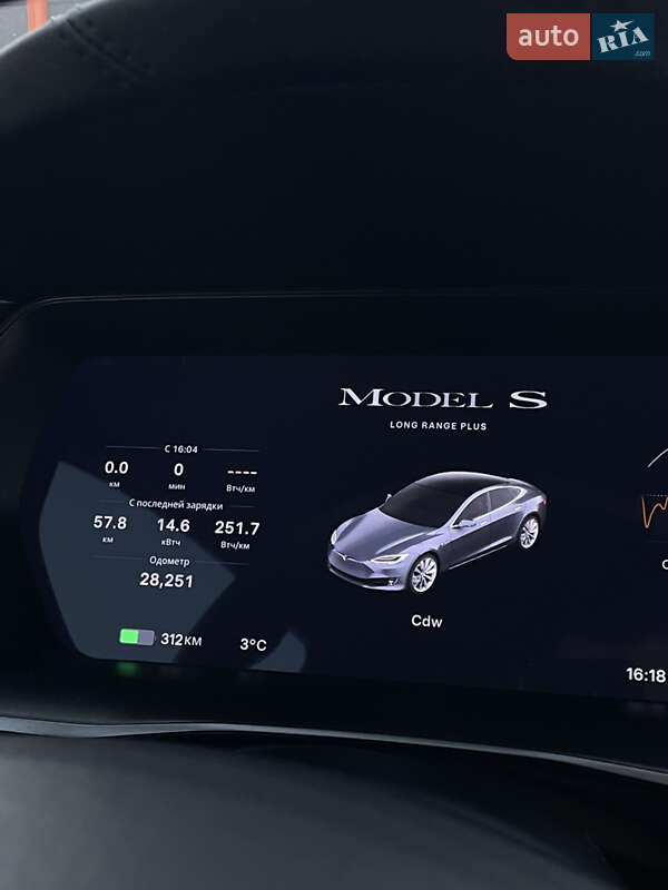 Ліфтбек Tesla Model S 2020 в Вінниці