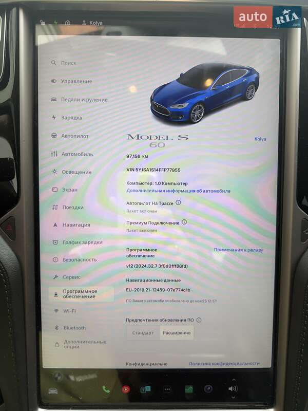 Лифтбек Tesla Model S 2015 в Киеве