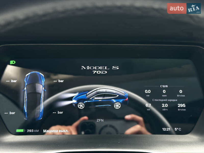 Лифтбек Tesla Model S 2016 в Львове