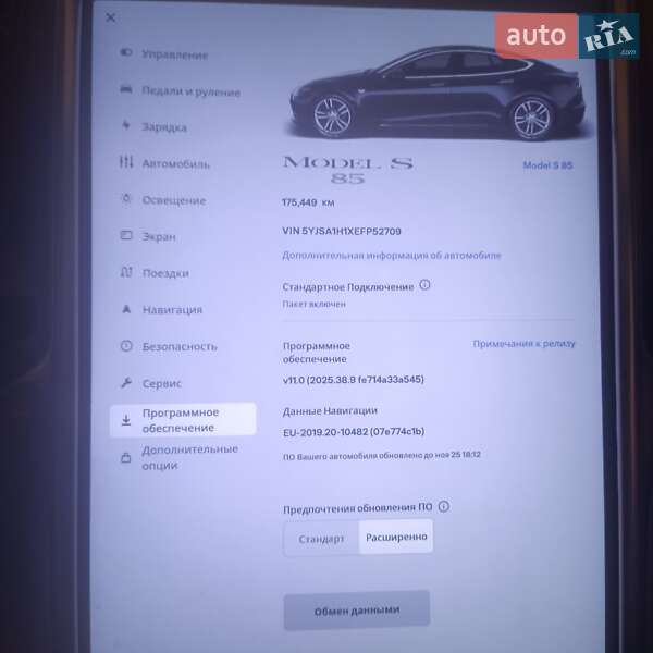 Лифтбек Tesla Model S 2014 в Николаеве