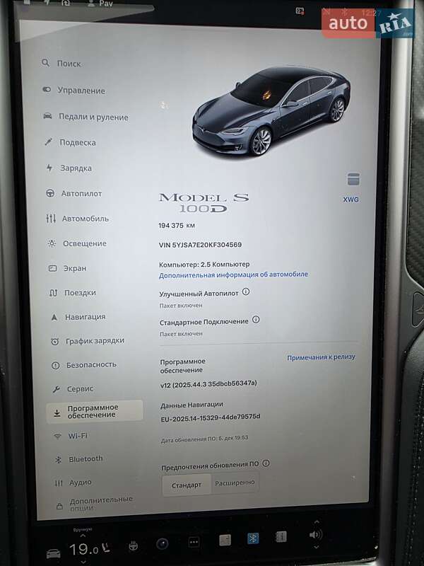 Лифтбек Tesla Model S 2019 в Ровно фото 14 Лифтбек Tesla Model S 2019 в Ровно