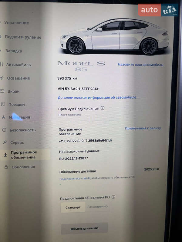 Ліфтбек Tesla Model S 2014 в Львові