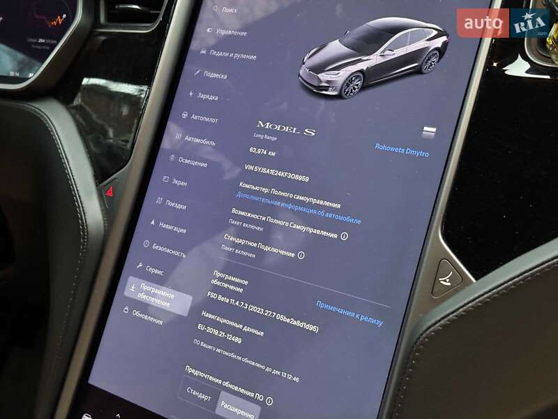 Лифтбек Tesla Model S 2019 в Киеве