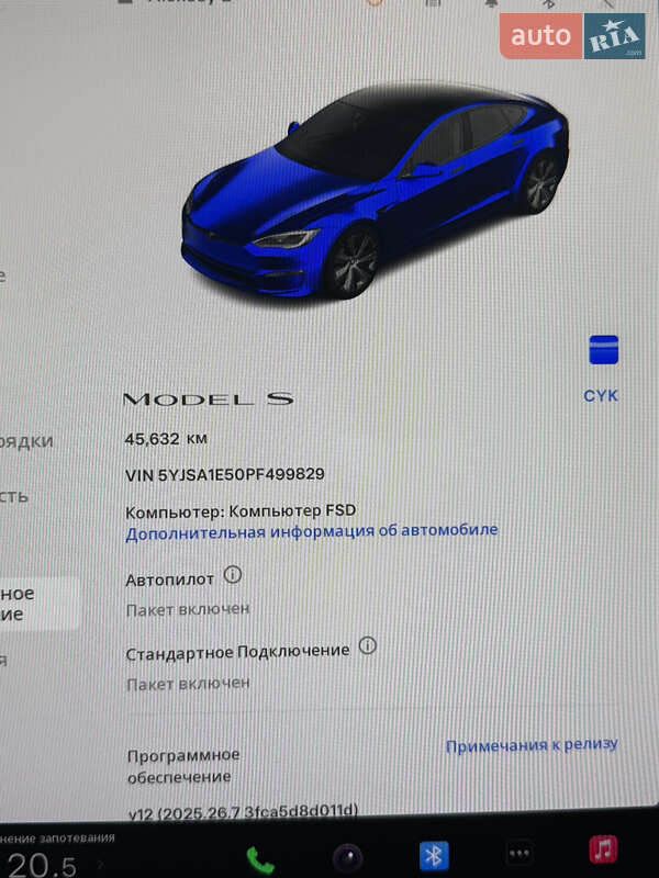 Лифтбек Tesla Model S 2023 в Киеве