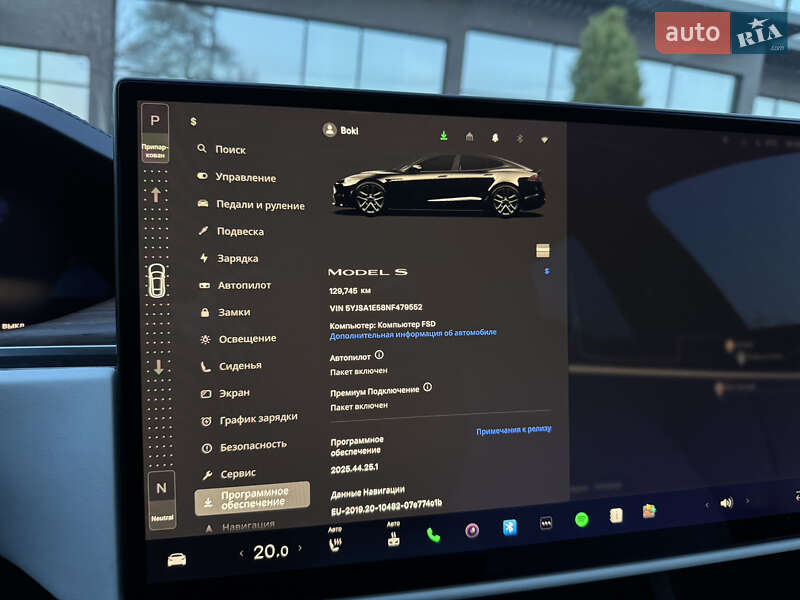 Ліфтбек Tesla Model S 2022 в Ужгороді