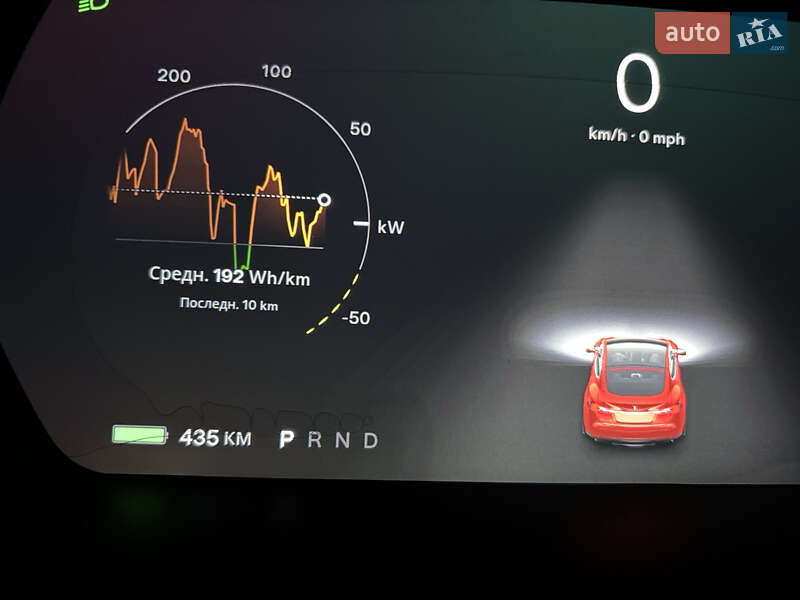 Ліфтбек Tesla Model S 2016 в Львові