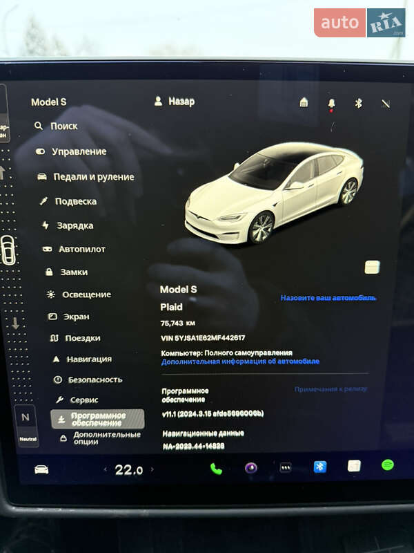 Лифтбек Tesla Model S 2021 в Ужгороде