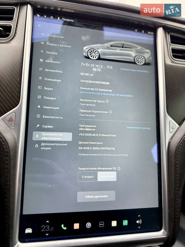 Лифтбек Tesla Model S 2014 в Виннице