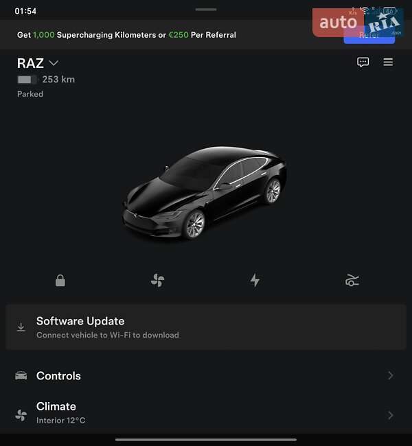 Ліфтбек Tesla Model S 2017 в Одесі