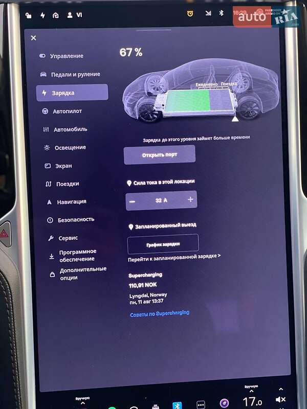 Ліфтбек Tesla Model S 2015 в Києві