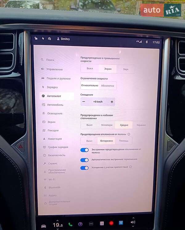 Лифтбек Tesla Model S 2017 в Днепре