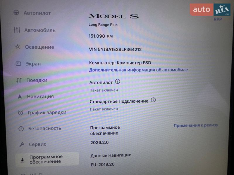 Лифтбек Tesla Model S 2019 в Киеве