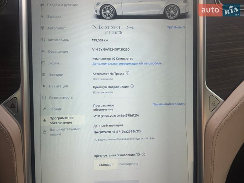 Ліфтбек Tesla Model S 2016 в Львові